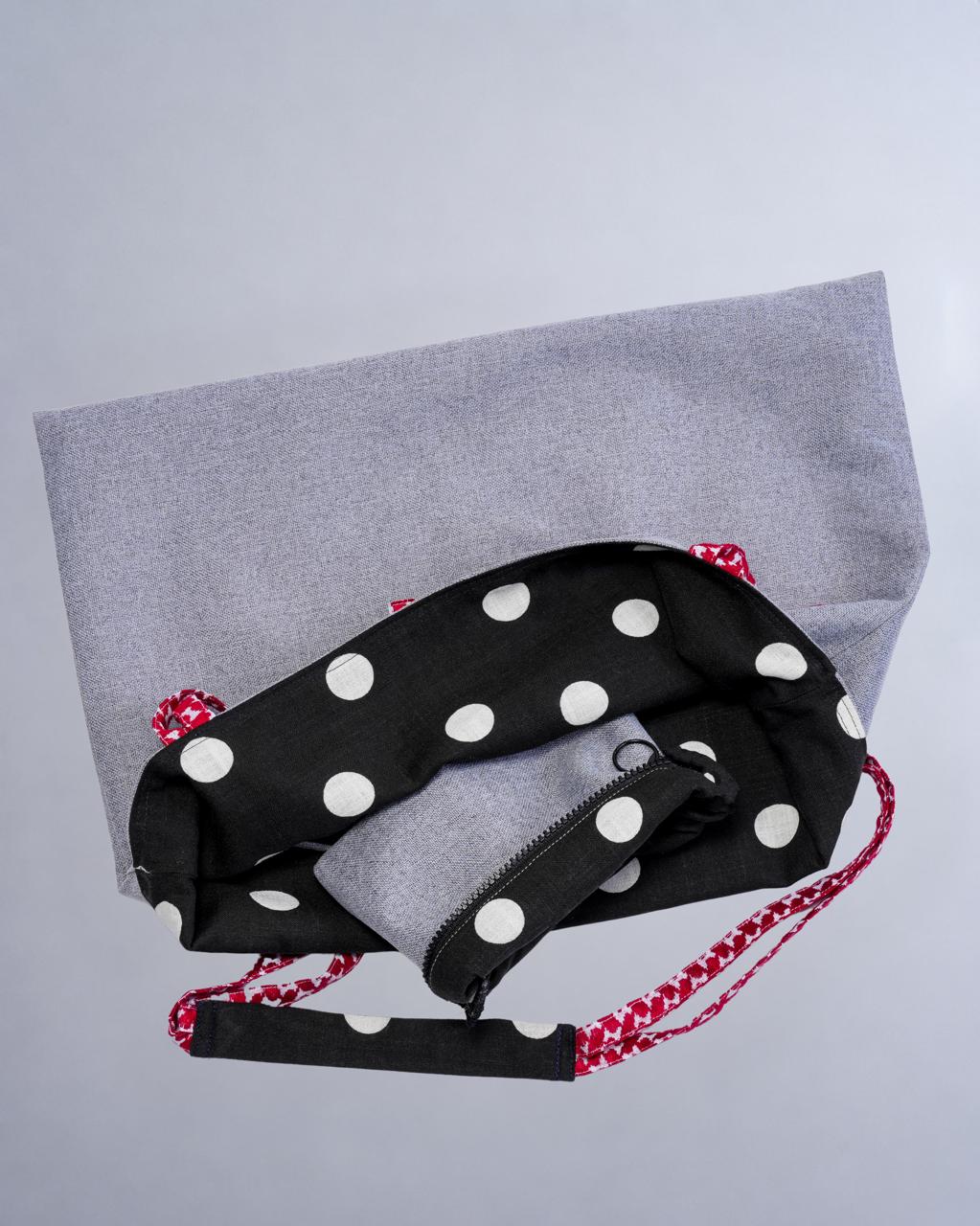 A&B Statement Denim Bag